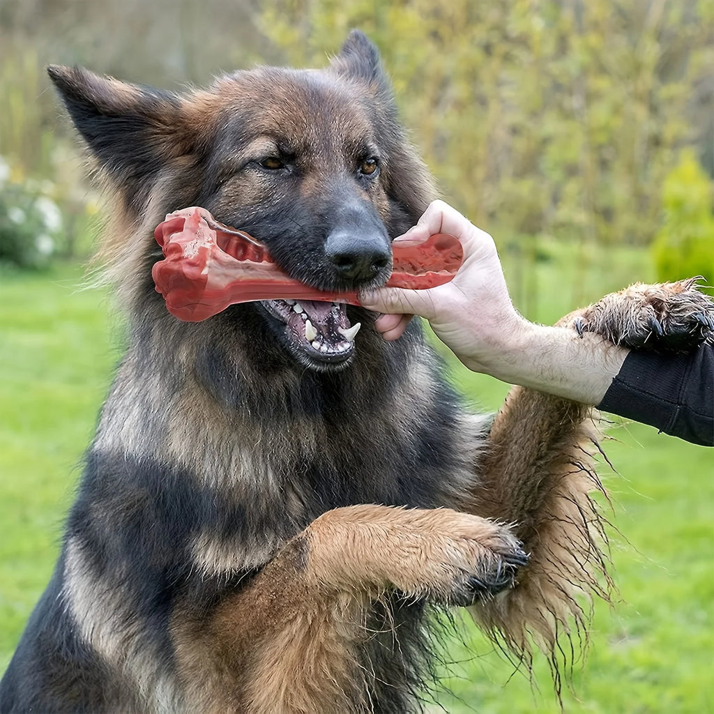 Brinquedo (Osso 15 cm) indestrutível para cães que roem com força