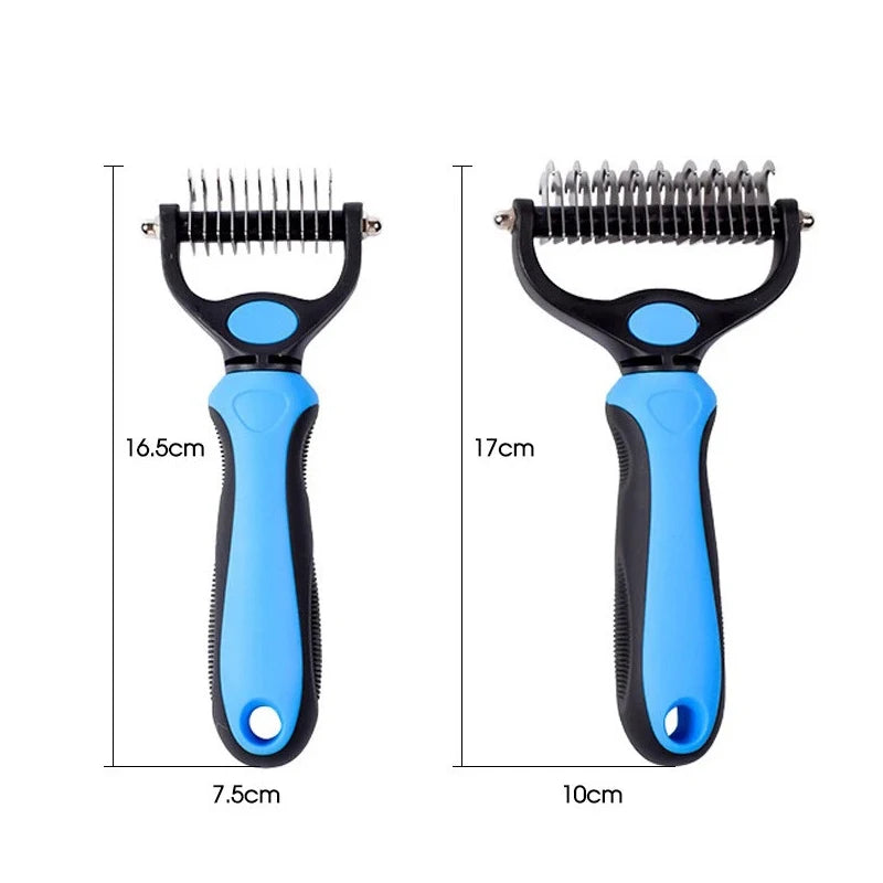 Pet hair brush