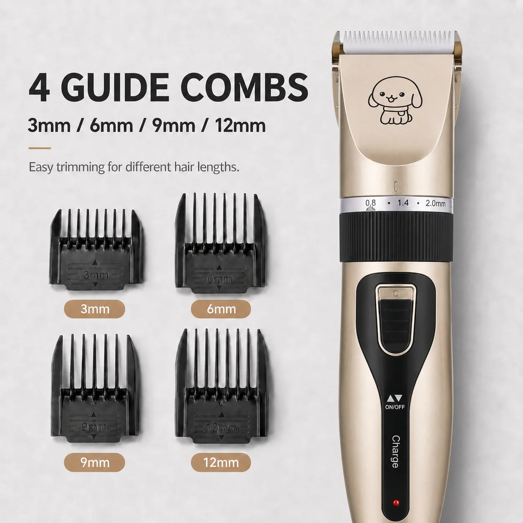 Pet grooming clipper