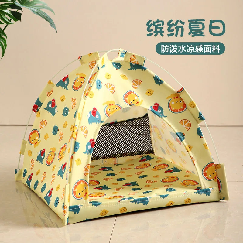 Cama-tenda para animais de estimação