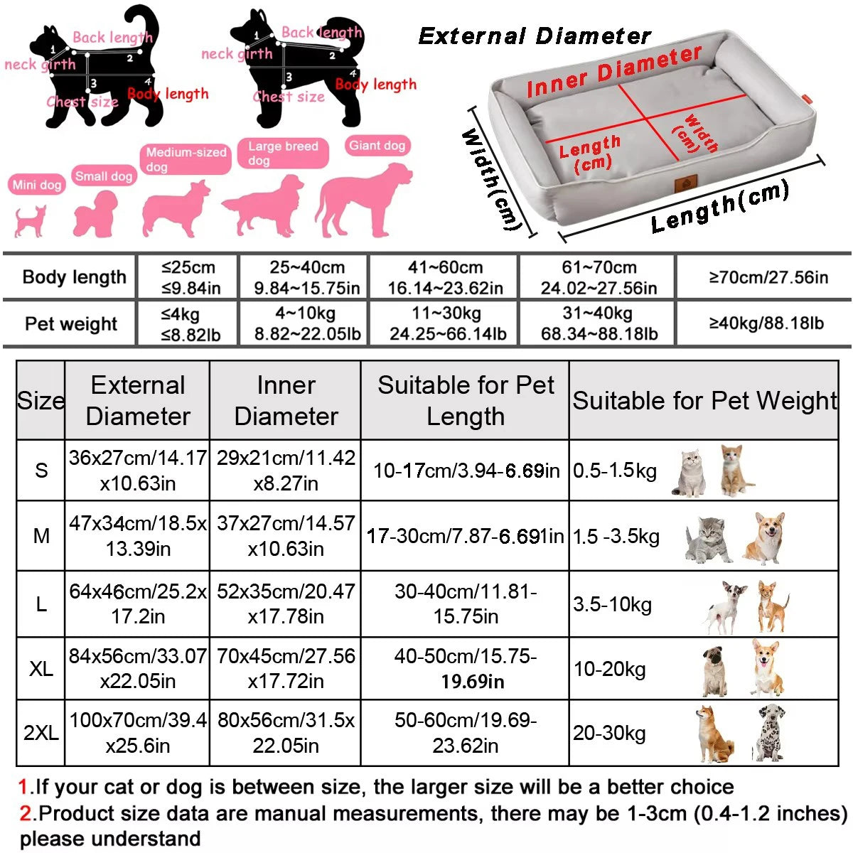Cama Confortável para cães e gatos