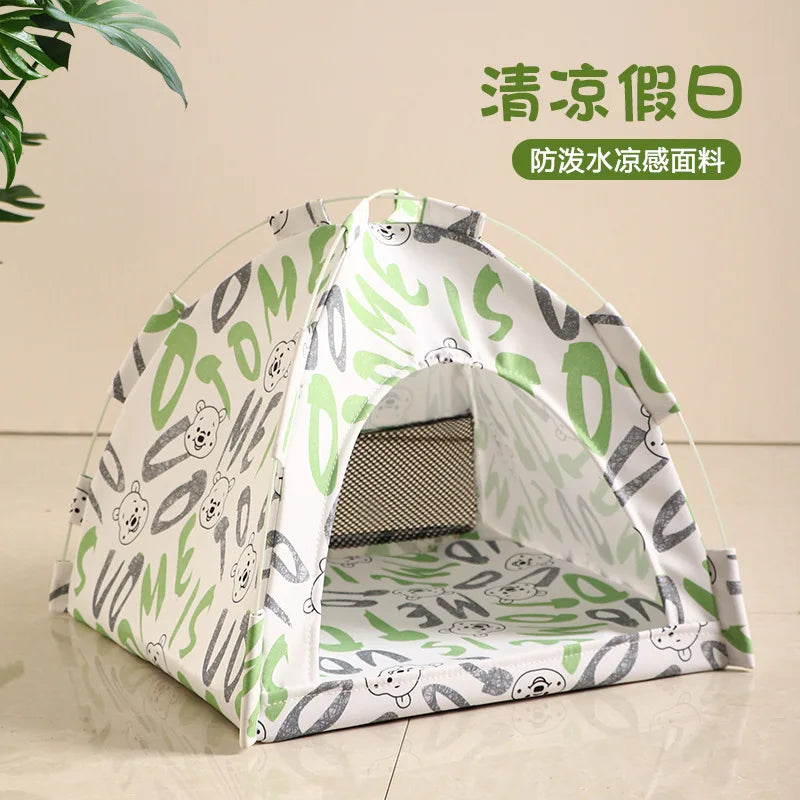 Cama-tenda para animais de estimação