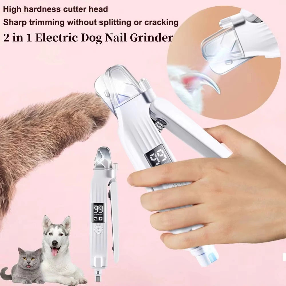 Cortador e lixa elétrico para animais de estimação