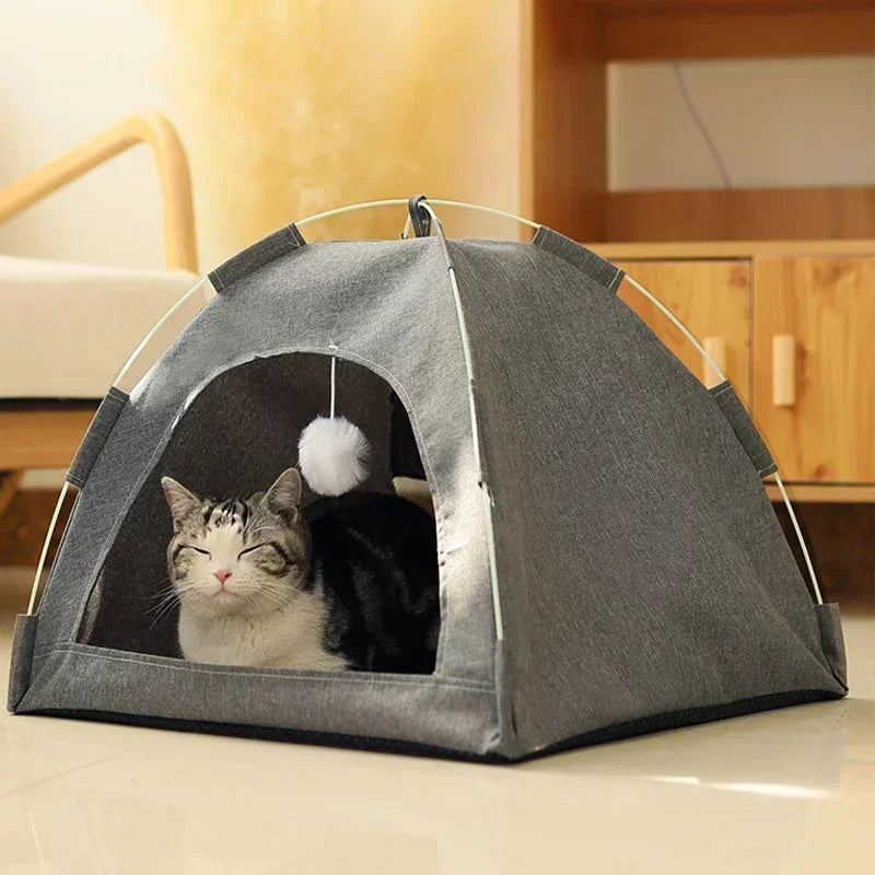 Cama-tenda para animais de estimação