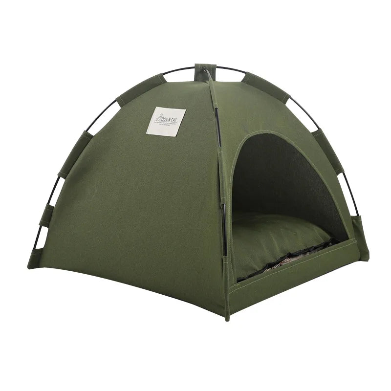 Cama-tenda para animais de estimação