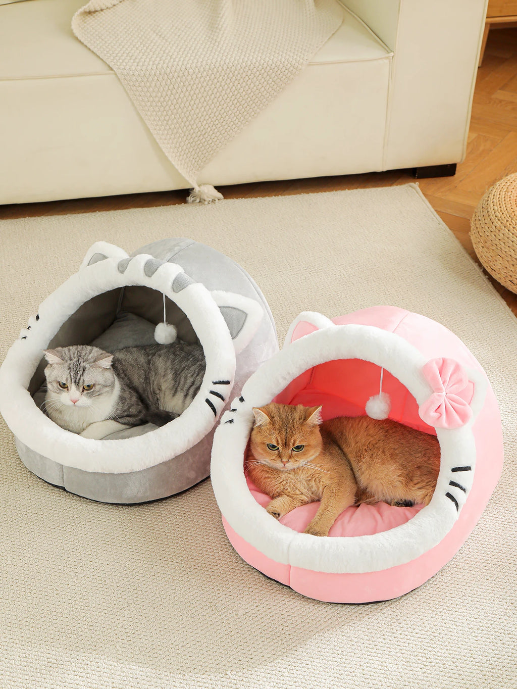 Cute and soft cat house