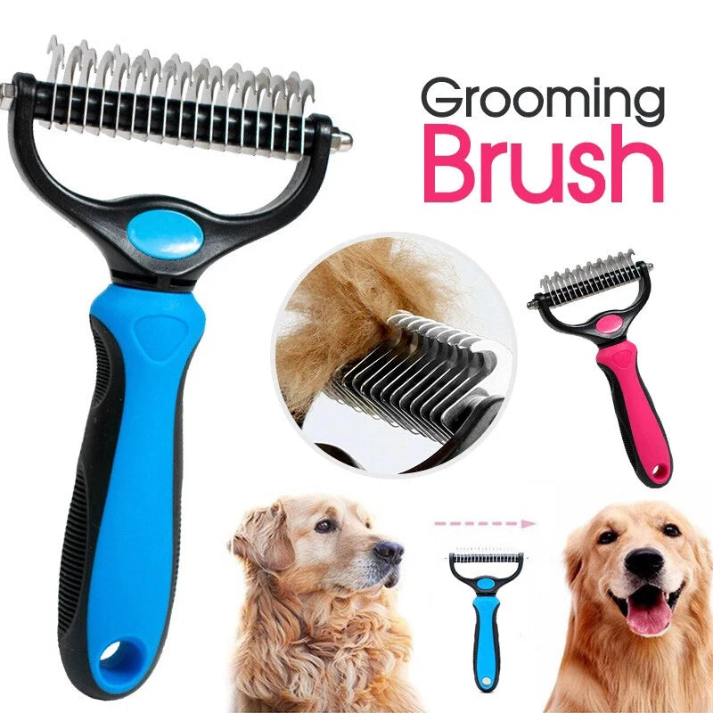 Pet hair brush