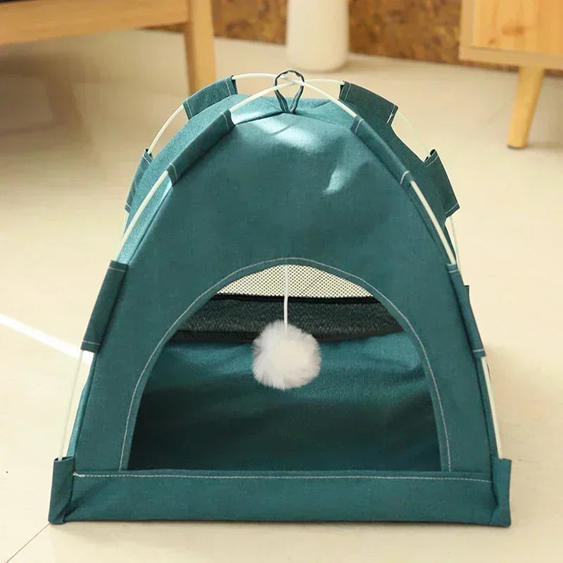 Cama-tenda para animais de estimação