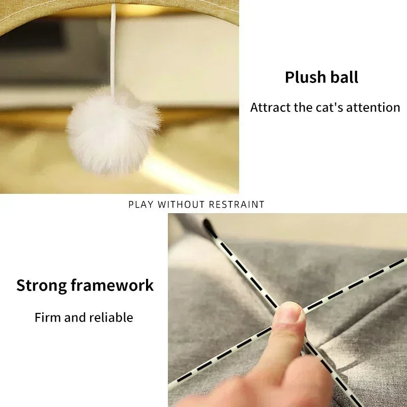 Cama-tenda para animais de estimação