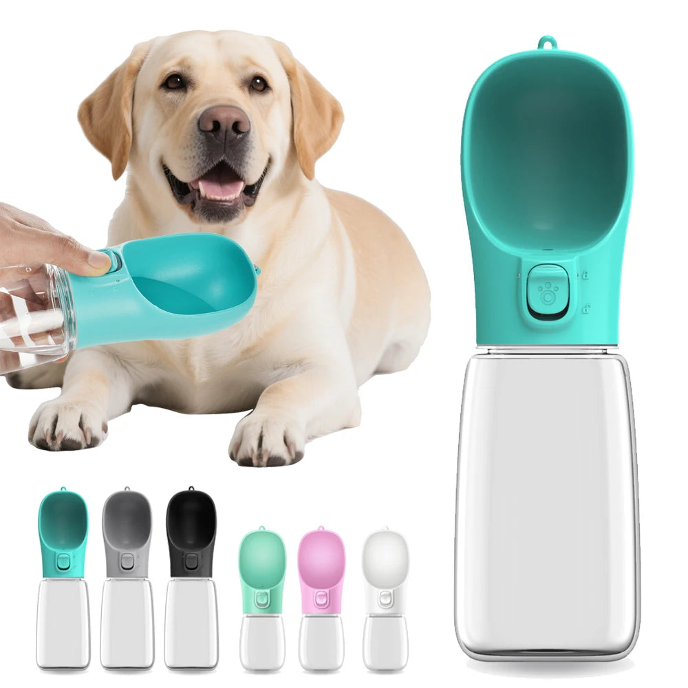 Garrafa de Água Portátil para Cães e Gatos